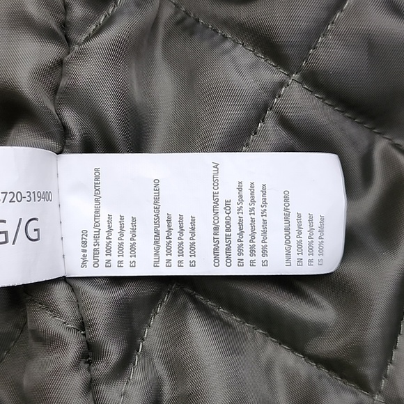 Streetwear Society Women's  Army Green Bomber Zip Up Jacket Size Large - Picture 11 of 13